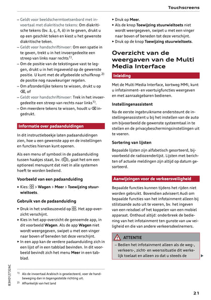 2026 Audi Q3 Gebruikershandleiding | Nederlands