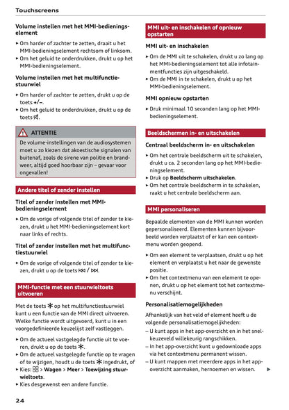 2026 Audi Q3 Gebruikershandleiding | Nederlands
