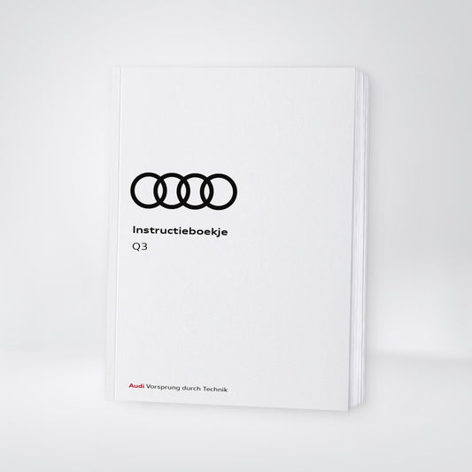 2021-2022 Audi Q3/RS Q3 Gebruikershandleiding | Nederlands