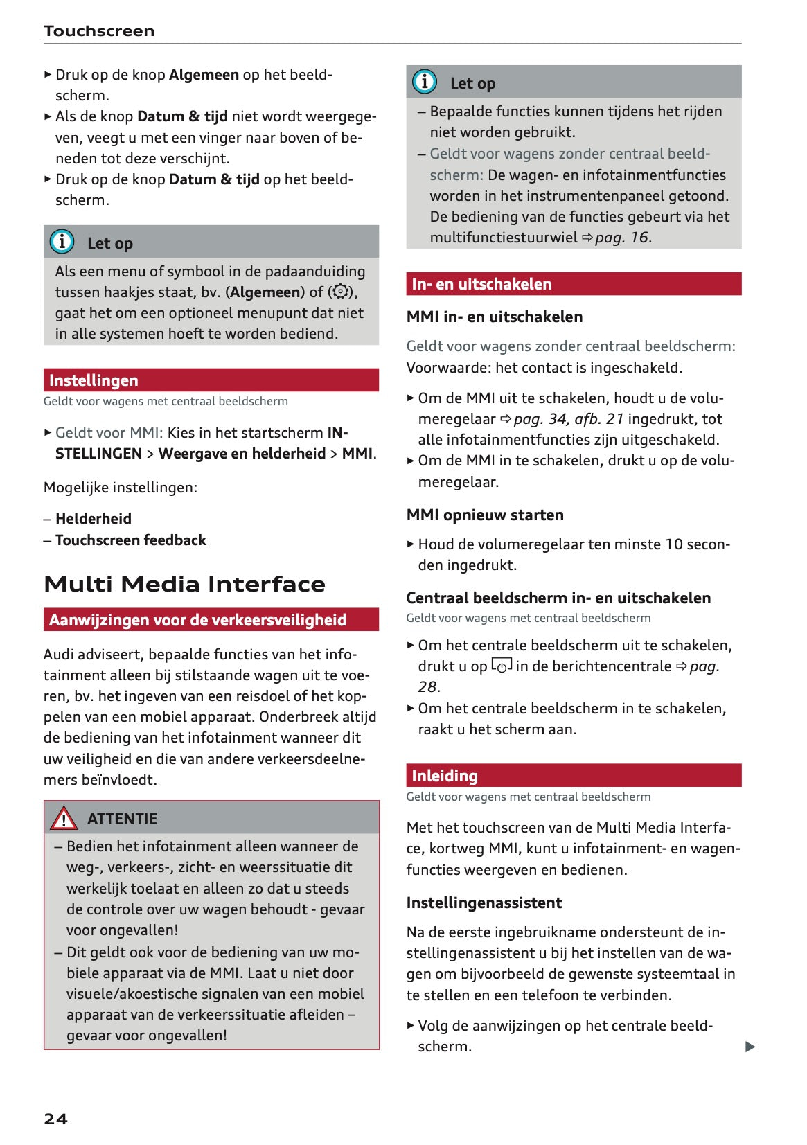 2021-2022 Audi Q3/RS Q3 Gebruikershandleiding | Nederlands