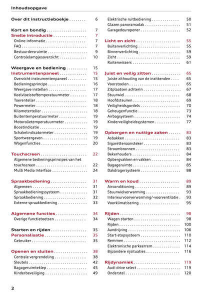 2021-2022 Audi Q3/RS Q3 Gebruikershandleiding | Nederlands