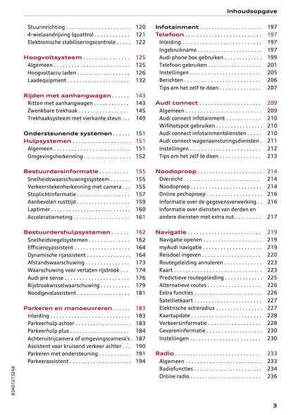 2021-2022 Audi Q3/RS Q3 Gebruikershandleiding | Nederlands