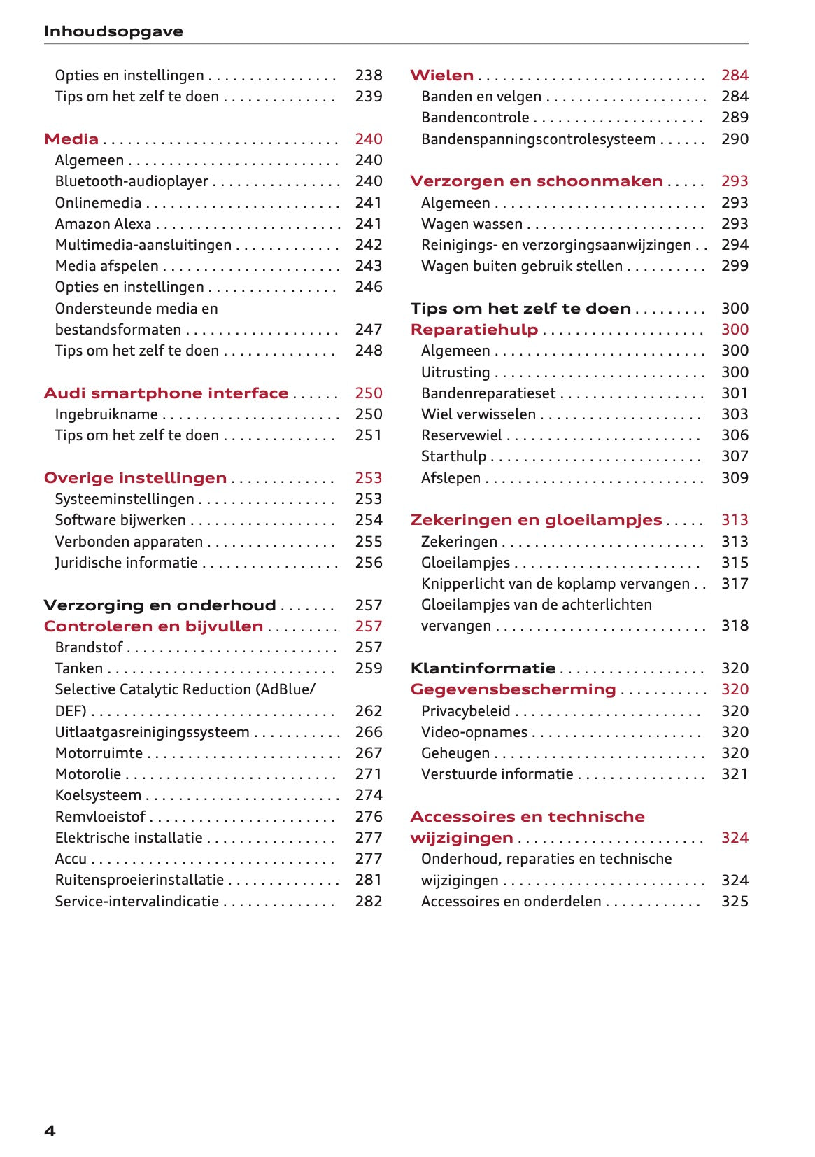 2021-2022 Audi Q3/RS Q3 Gebruikershandleiding | Nederlands