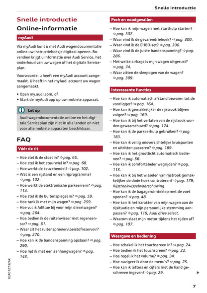 2021-2022 Audi Q3/RS Q3 Gebruikershandleiding | Nederlands