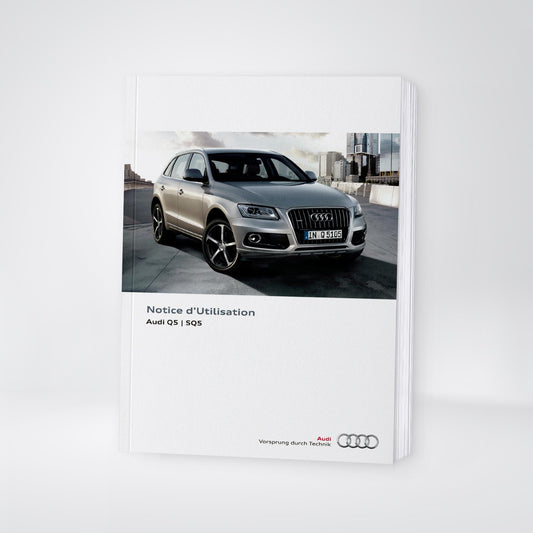 2013 Audi Q5 / SQ5 Owner's Manual | French