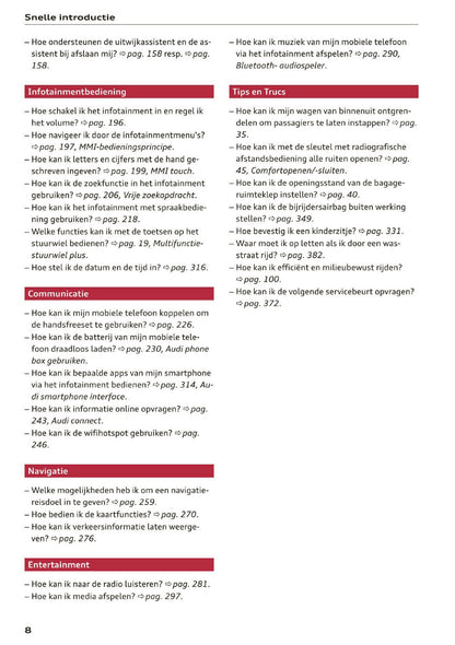 2020 Audi Q5 Gebruikershandleiding | Nederlands