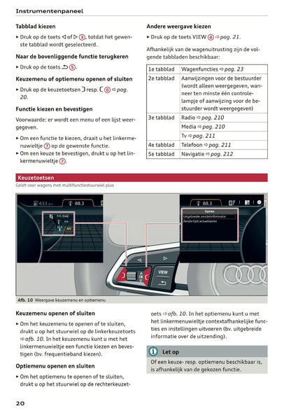 2020 Audi Q5 Gebruikershandleiding | Nederlands