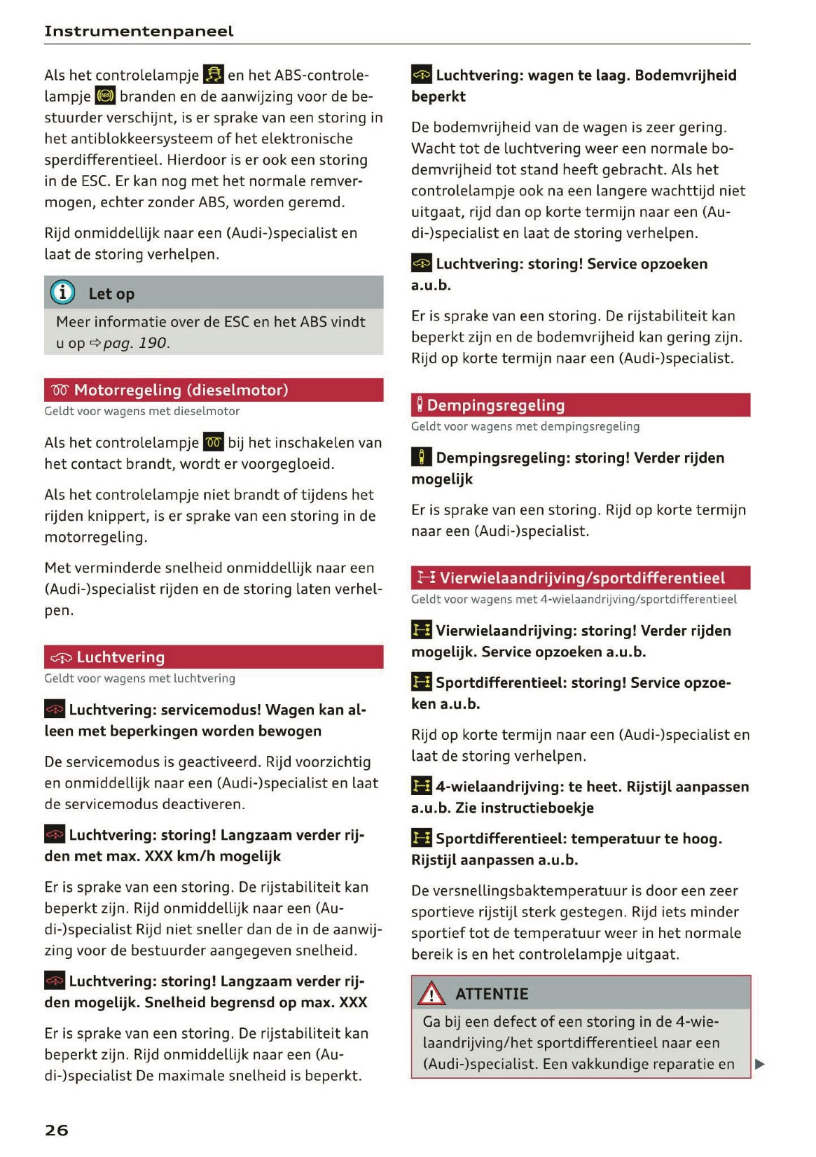 2020 Audi Q5 Gebruikershandleiding | Nederlands