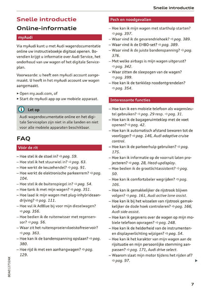 2020 Audi Q5 Gebruikershandleiding | Nederlands