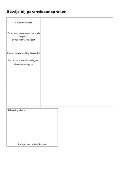 2020-2021 Audi Q5 Owner's Manual | Dutch