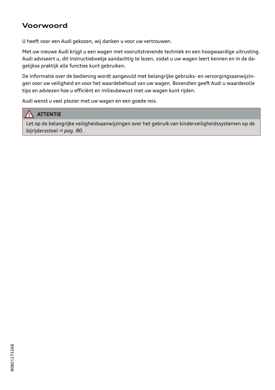 2020-2021 Audi Q5 Owner's Manual | Dutch