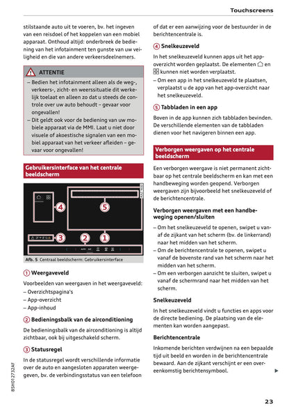 2025 Audi Q6 e-tron Owner's Manual | Dutch