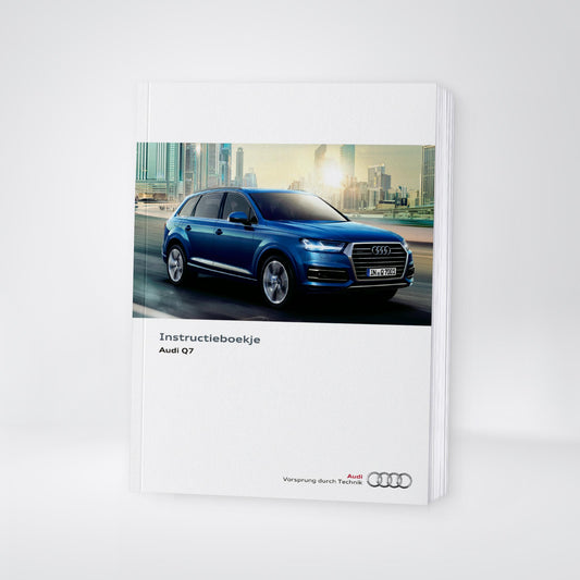 2016 Audi Q7 Gebruikershandleiding | Nederlands