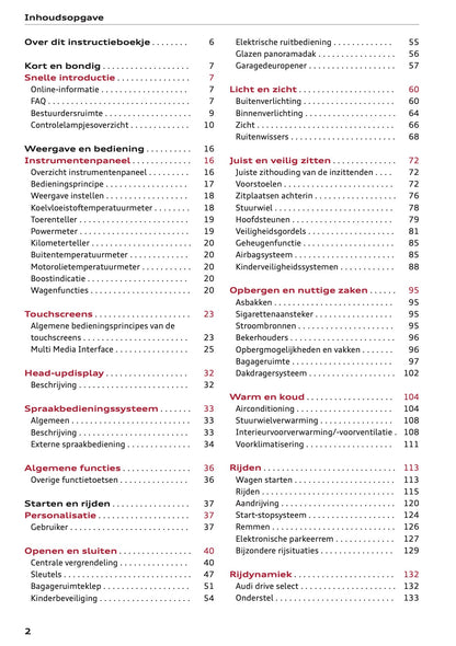 2020-2021 Audi Q7 Gebruikershandleiding | Nederlands