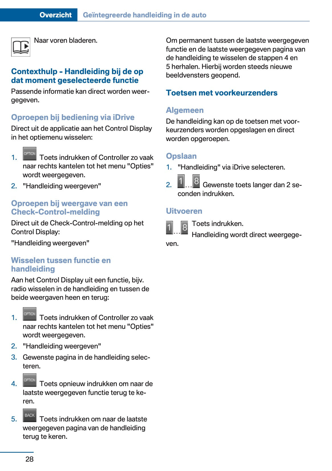 2013 BMW 1 Serie Gebruikershandleiding | Nederlands