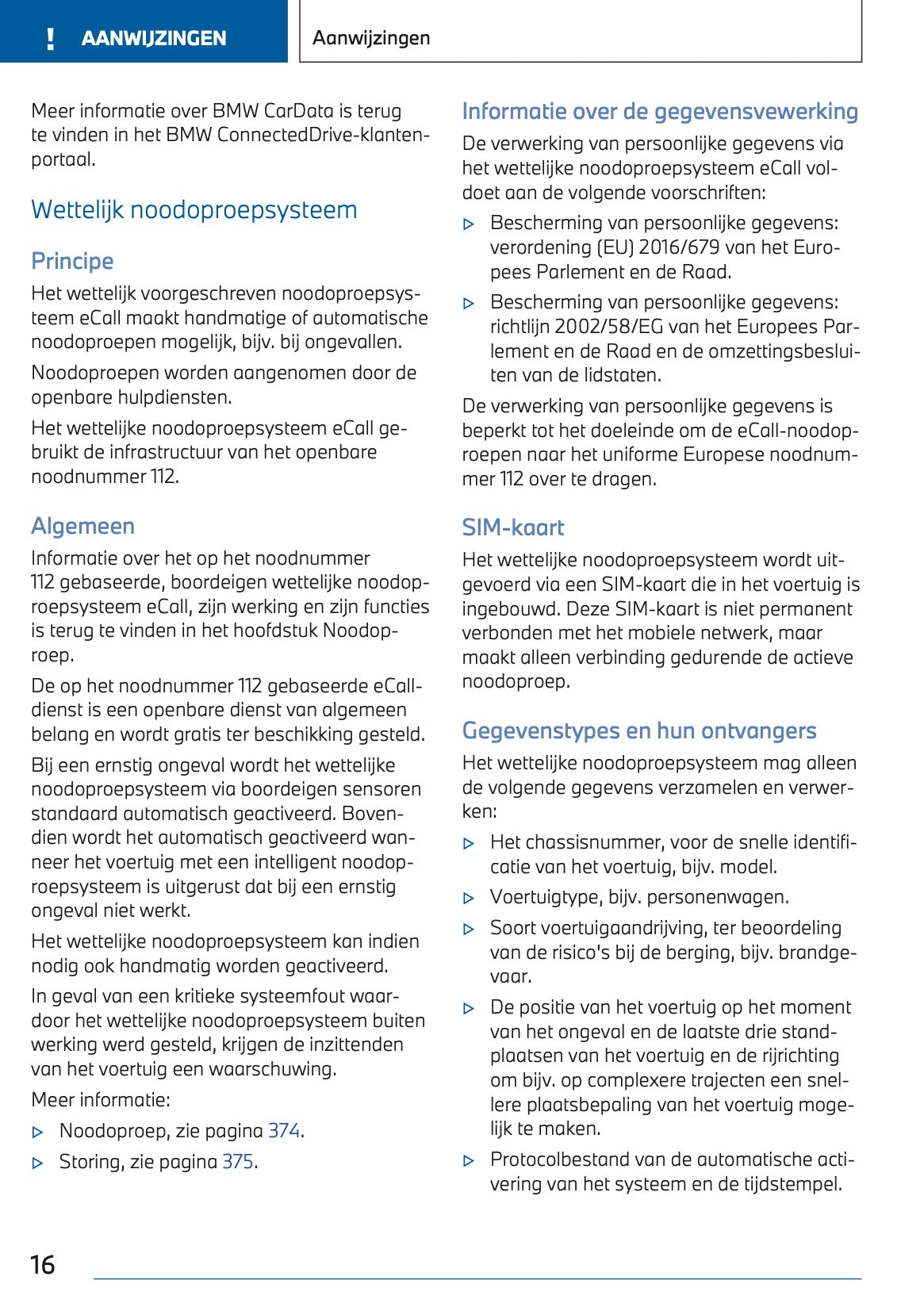 2024 BMW 1 Series Owner's Manual | Dutch