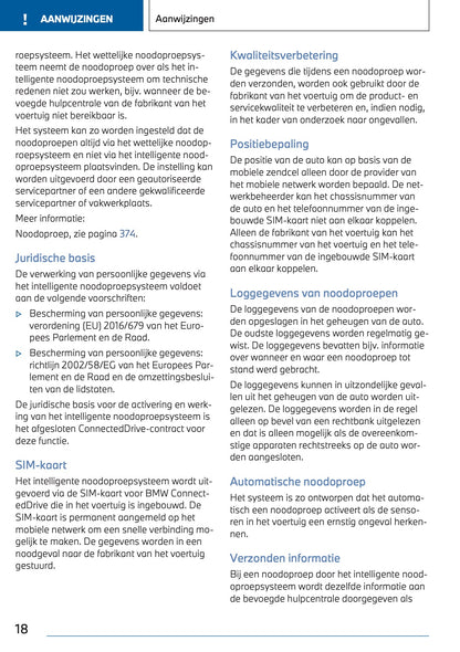 2024 BMW 1 Series Owner's Manual | Dutch