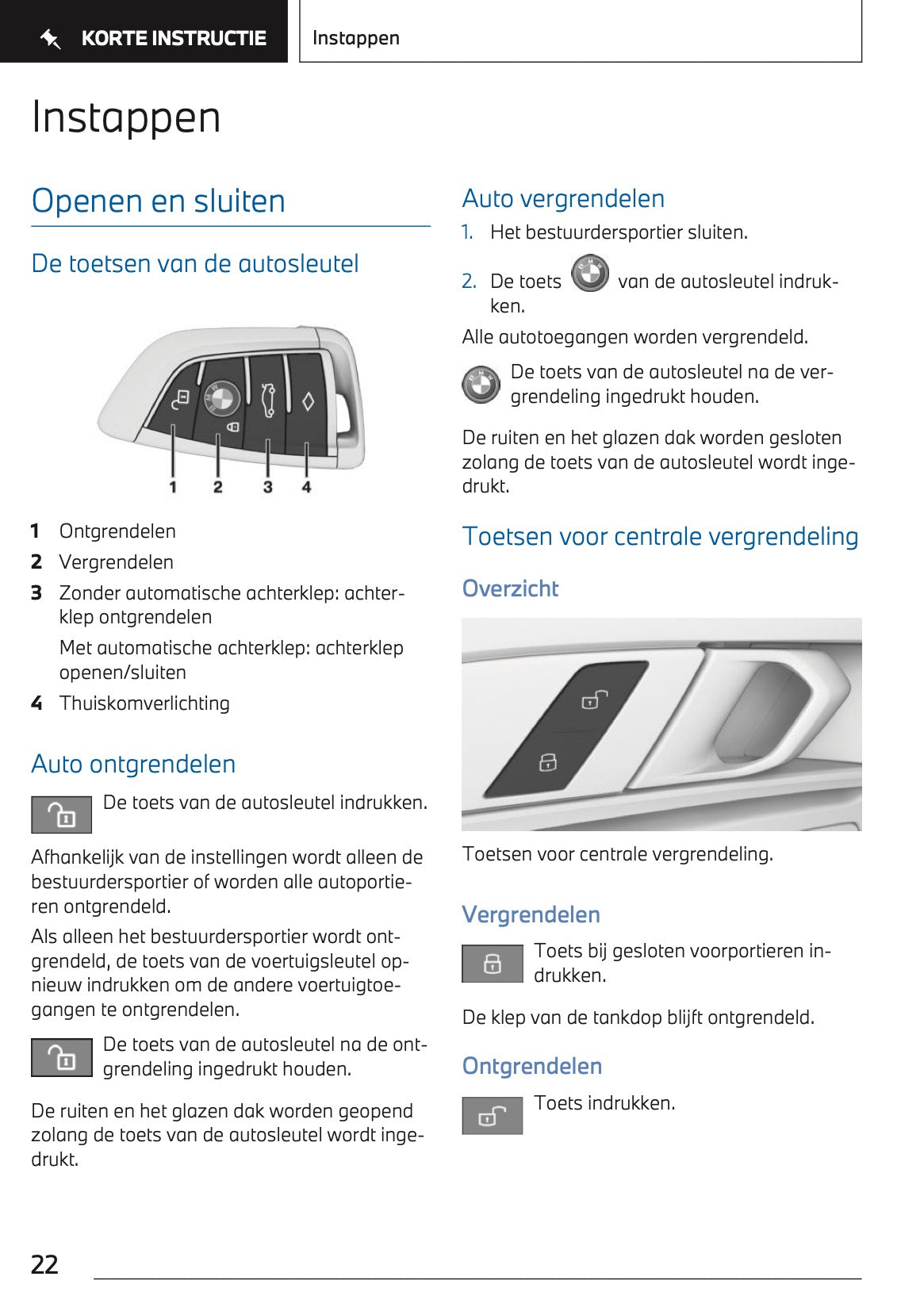 2024 BMW 1 Series Owner's Manual | Dutch
