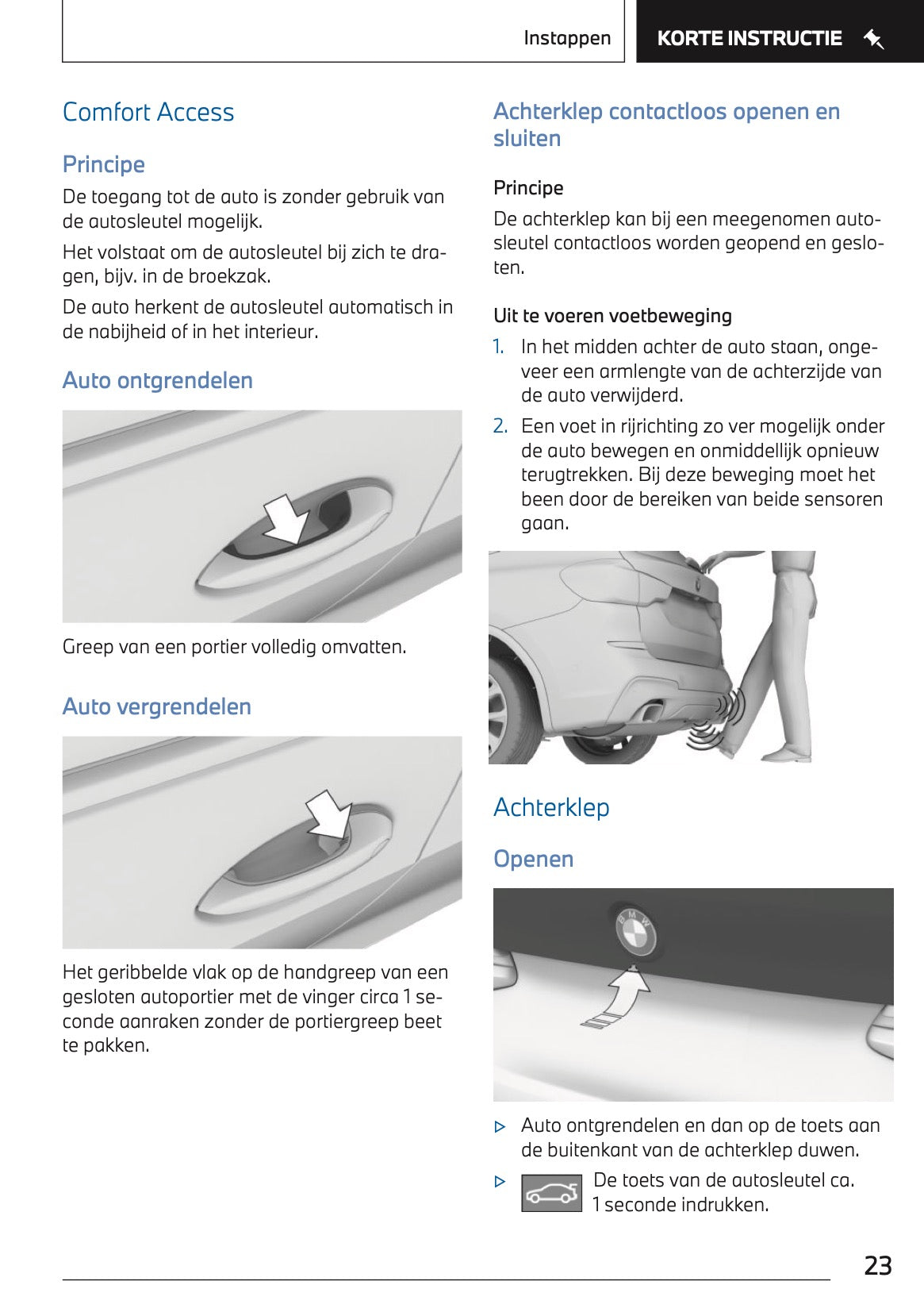 2024 BMW 1 Series Owner's Manual | Dutch