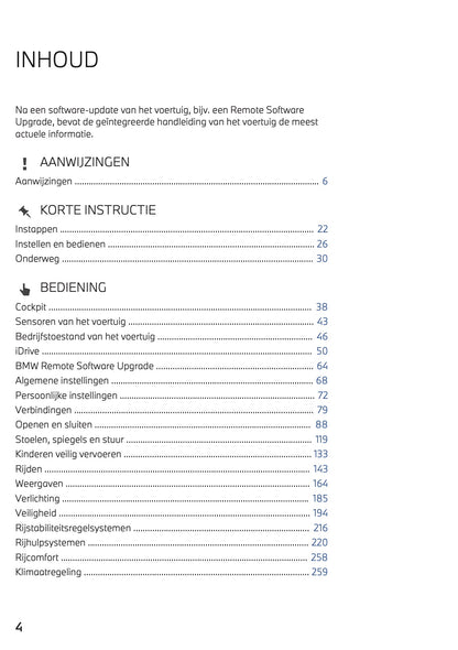 2024 BMW 1 Series Owner's Manual | Dutch