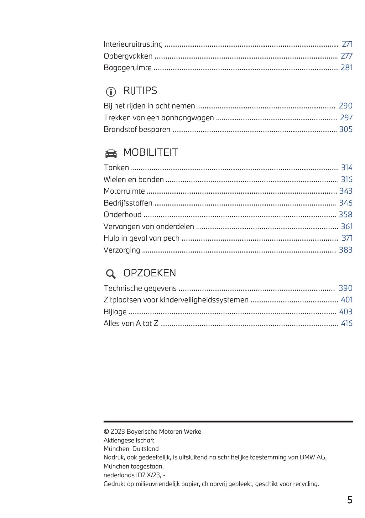 2024 BMW 1 Series Owner's Manual | Dutch