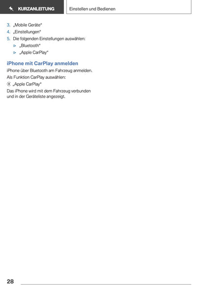 2019 BMW 5 Series Touring Owner's Manual | German