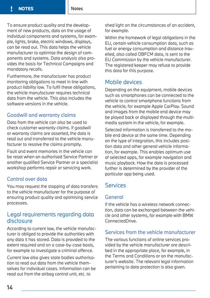 2023 BMW iX3 Owner's Manual | English