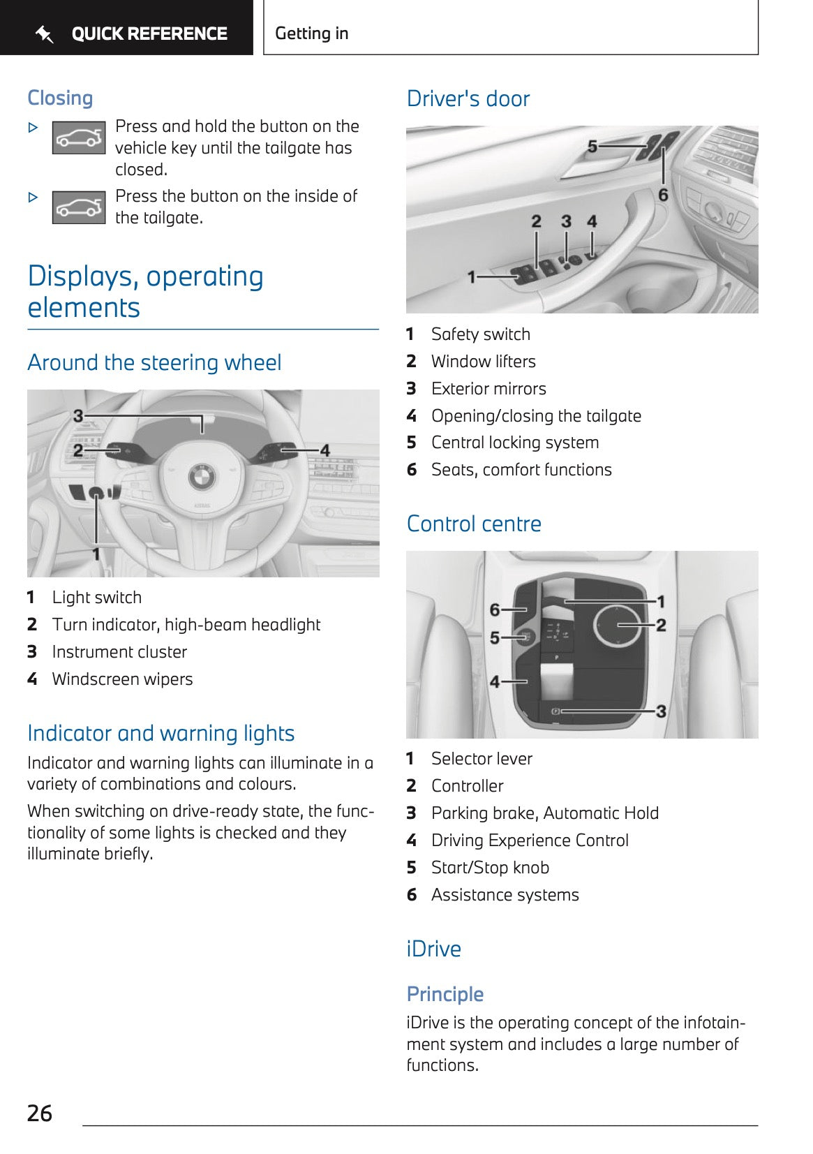 2023 BMW iX3 Owner's Manual | English