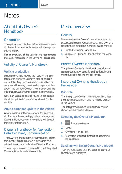 2023 BMW iX3 Owner's Manual | English