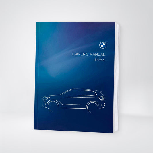 2025 BMW X1 Owner's Manual | English
