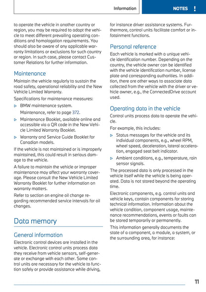 2025 BMW X1 Owner's Manual | English