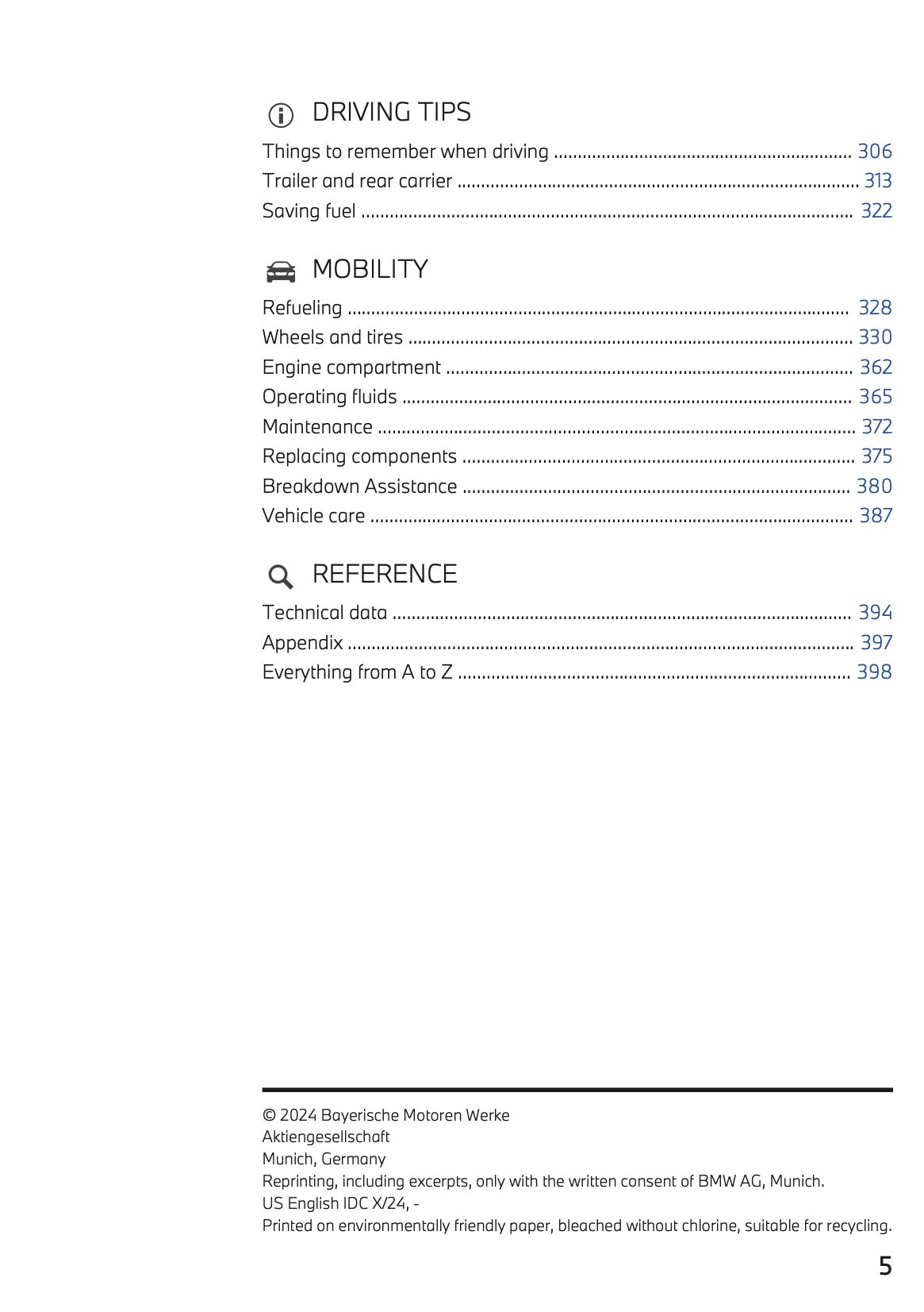 2025 BMW X1 Owner's Manual | English