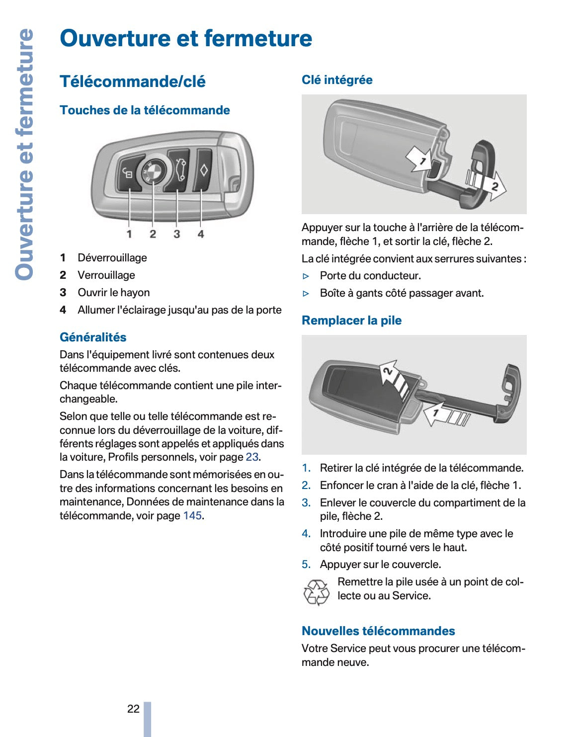 2011 BMW X3 Owner's Manual | French