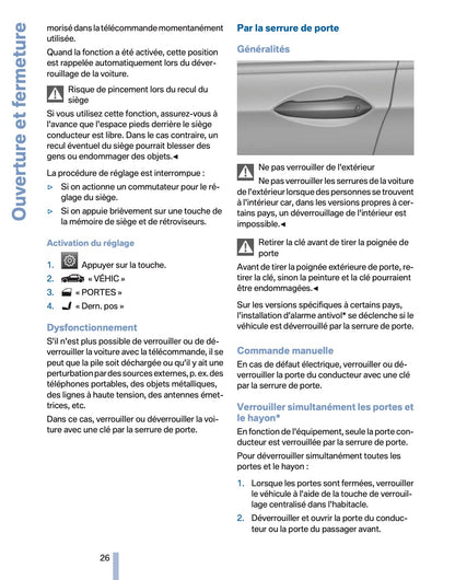 2011 BMW X3 Owner's Manual | French