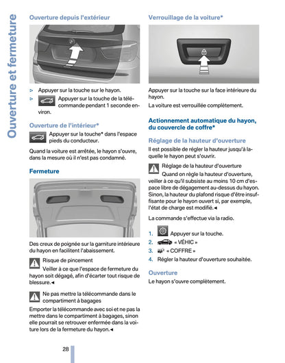 2011 BMW X3 Owner's Manual | French