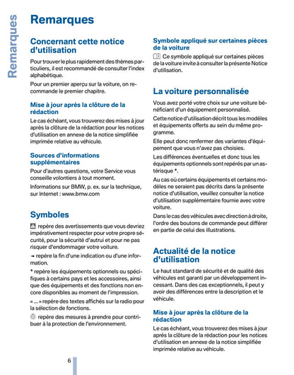 2011 BMW X3 Owner's Manual | French