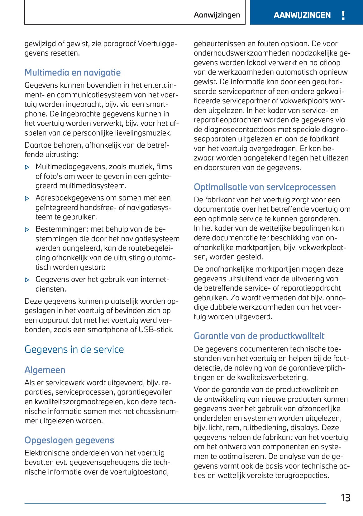 2023-2024 BMW X3 Plug-in-Hybrid Owner's Manual | Dutch