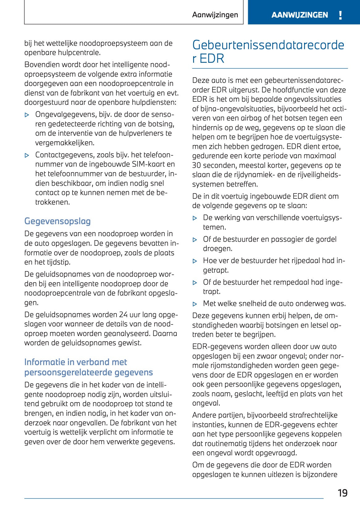 2023-2024 BMW X3 Plug-in-Hybrid Owner's Manual | Dutch