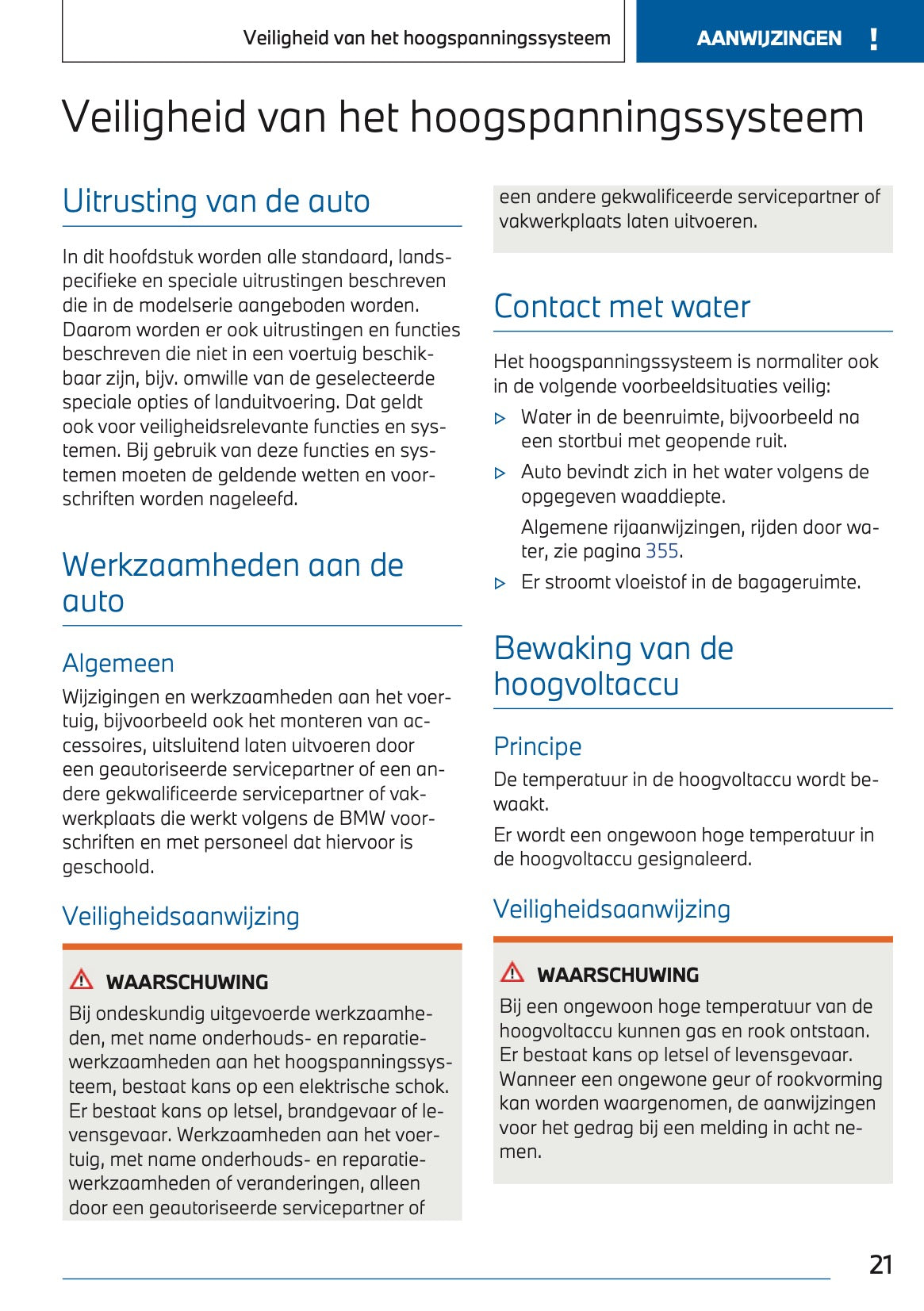 2023-2024 BMW X3 Plug-in-Hybrid Owner's Manual | Dutch