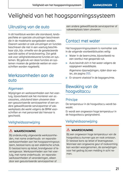 2023-2024 BMW X3 Plug-in-Hybrid Owner's Manual | Dutch