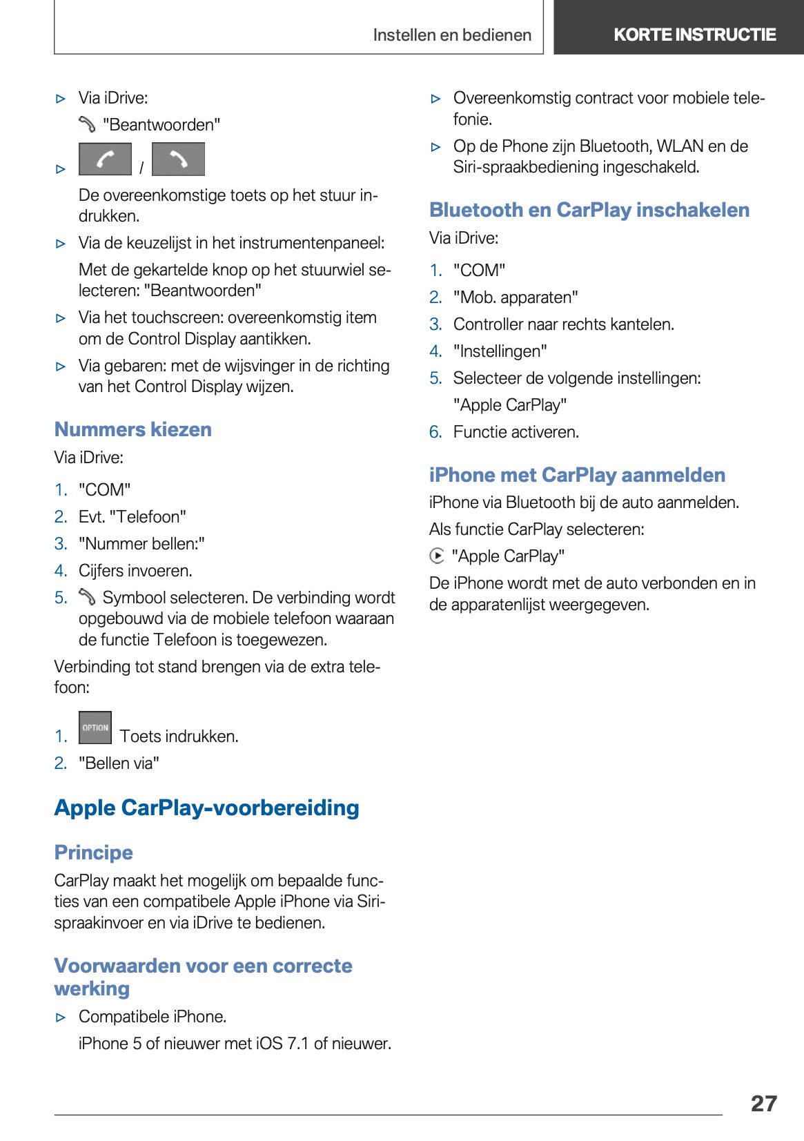 2020 BMW X3 Plug-in-Hybrid Gebruikershandleiding | Nederlands