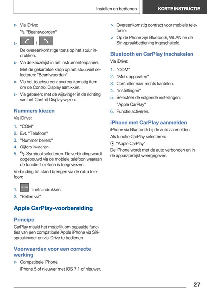 2020 BMW X3 Plug-in-Hybrid Gebruikershandleiding | Nederlands