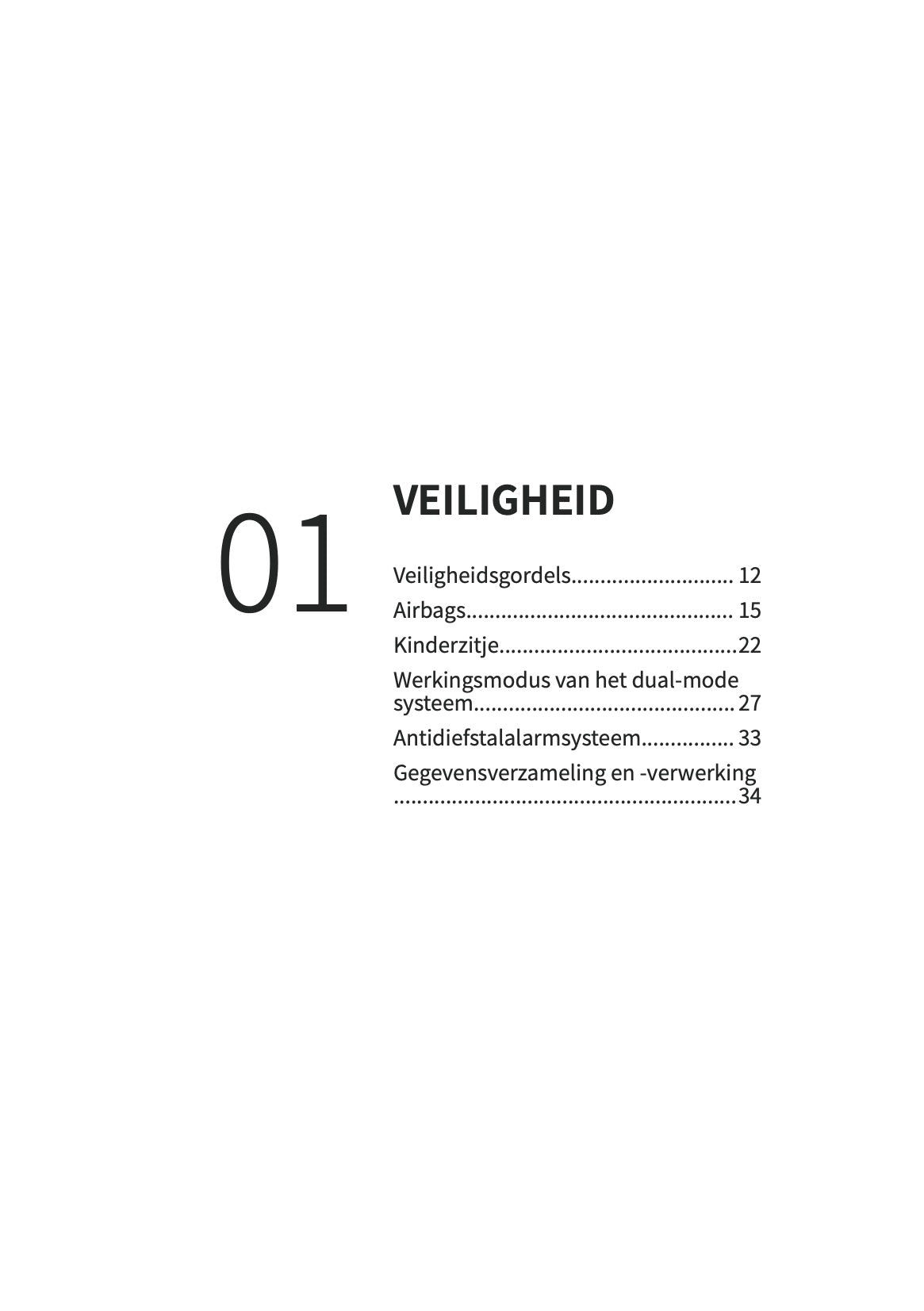 2026 BYD Dolphin G DM-i Owner's Manual | Dutch
