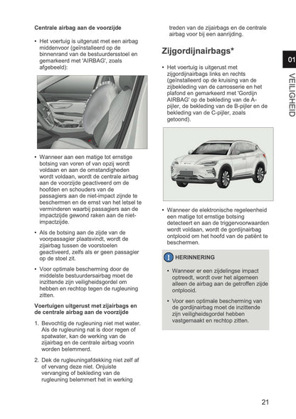 2024-2026 BYD SEAL U DM-i Owner's Manual | Dutch