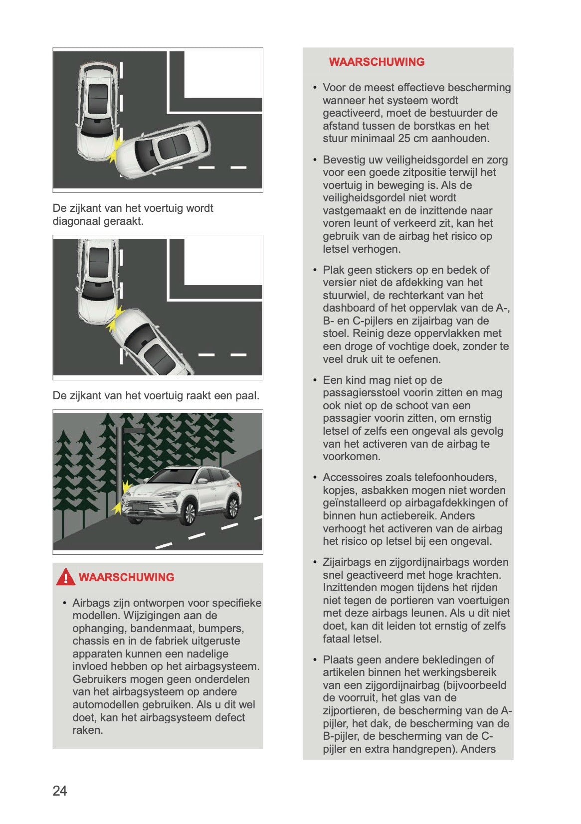 2024-2026 BYD SEAL U DM-i Owner's Manual | Dutch