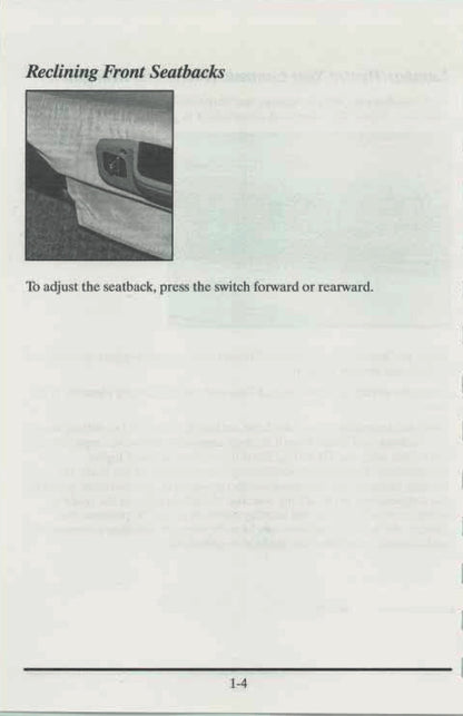 1995 Cadillac Fleetwood Owner's Manual | English
