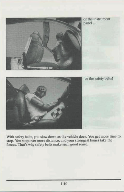 1995 Cadillac Fleetwood Owner's Manual | English