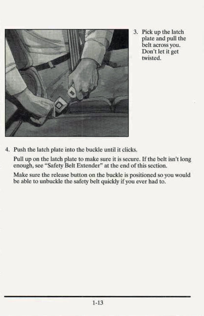 1995 Cadillac Fleetwood Owner's Manual | English