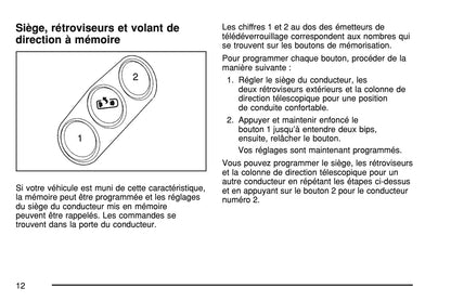 2007 Chevrolet Corvette Manuel du propriétaire | Français