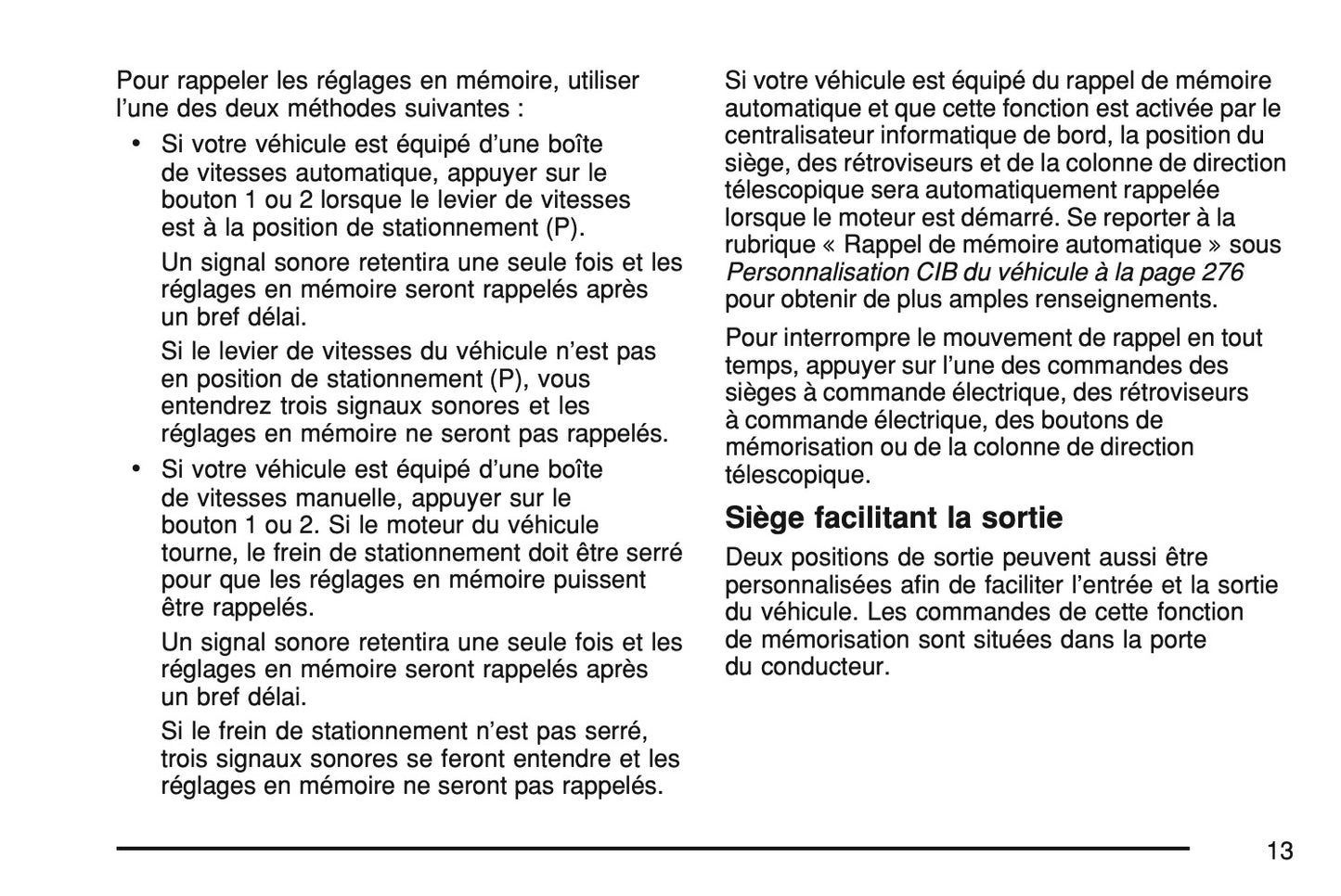 2007 Chevrolet Corvette Manuel du propriétaire | Français